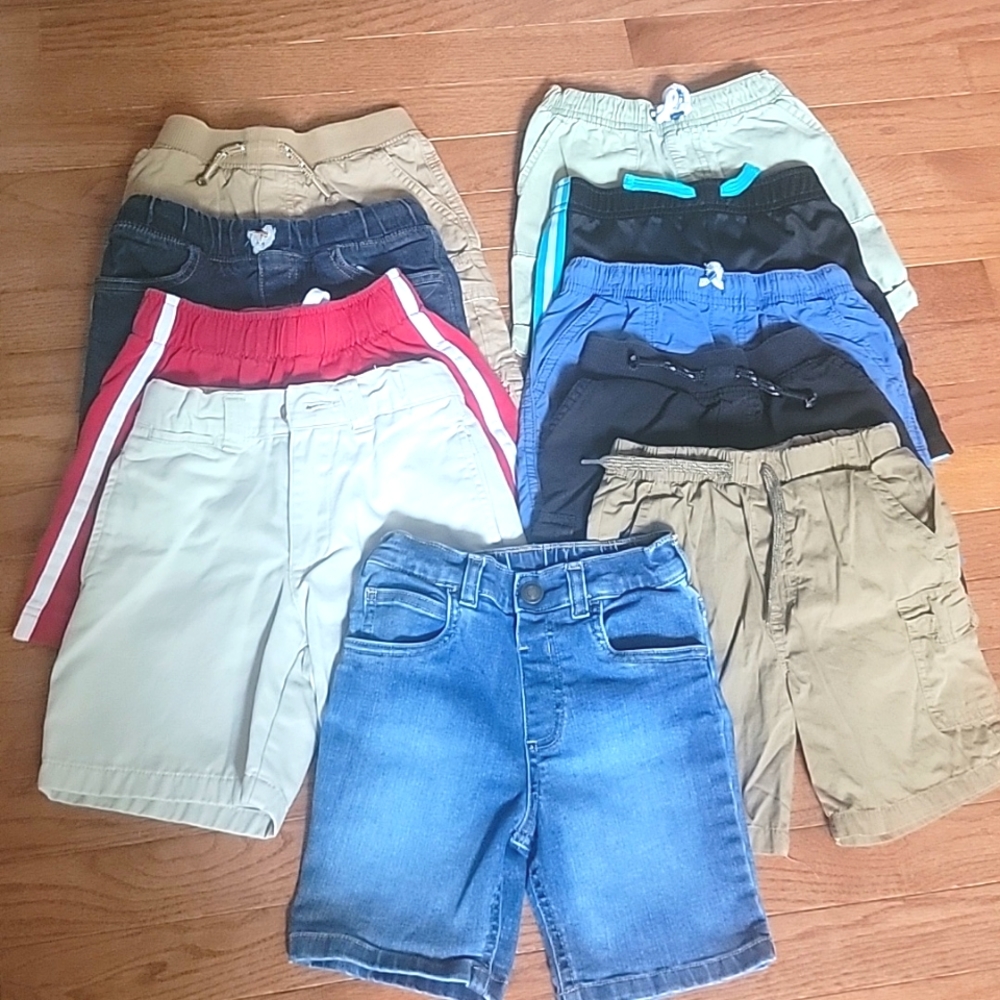 Lot of (10) Boys Size 4T shorts
